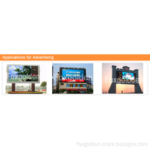 Waterproof P10 Outdoor Full Color LED Movies Display Screen Advertising